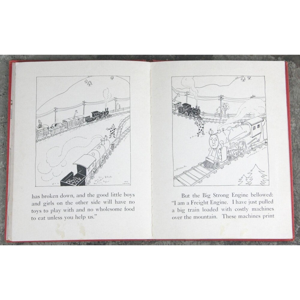 The Little Engine That Could, childrens book by Platt & Munk, True First Edition - Picture 7 of 9